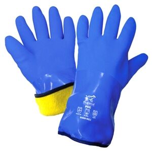Global Glove 8490 FrogWear PVC Gloves - Insulated/Waterproof XL
